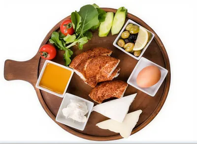 Kolay Kahvaltı Tabağı