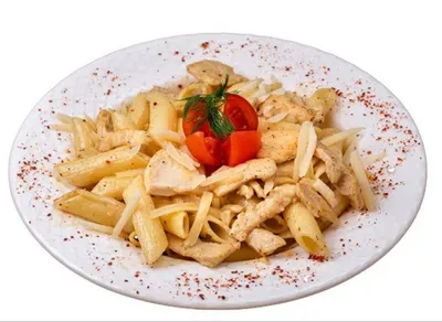 Kremalı Mantarlı Tavuklu Penne