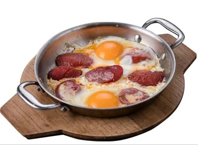 Sahanda Sucuklu Yumurta